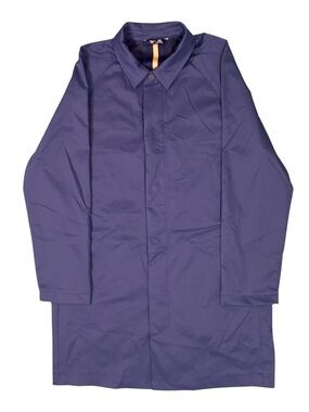Rhone True Navy Blue AUX Mac Coat 102143 Lightweight Water Repellent NWOT M